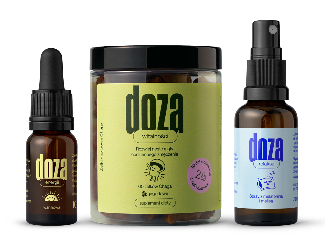 Zestaw naturalnie wspierający cykl dobowy