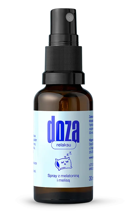 Spray z melatoniną