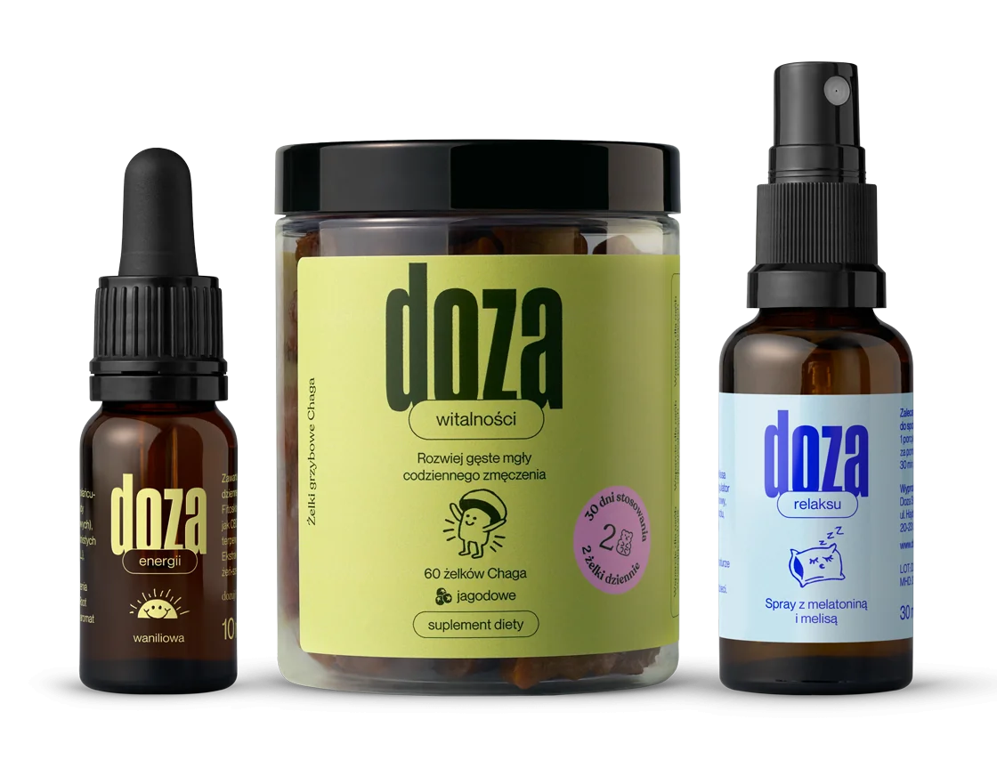 Zestaw naturalnie wspierający cykl dobowy